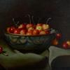 SOLD "Bowl with Cherries" 11x14