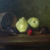 SOLD "Pears and Figs" 9x12