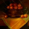 SOLD "Copper Pot with Cherries" 8x10